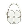 Cobby Bag Hook Bag Hanger Table Hook (Clover (White)