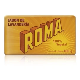 Roma Jabón Barra Lavandería 100% Vegetal 400g Biodegradable