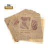 HARFINGTON 200pcs Wax Paper Sheets Square Sheets 6" x 6"