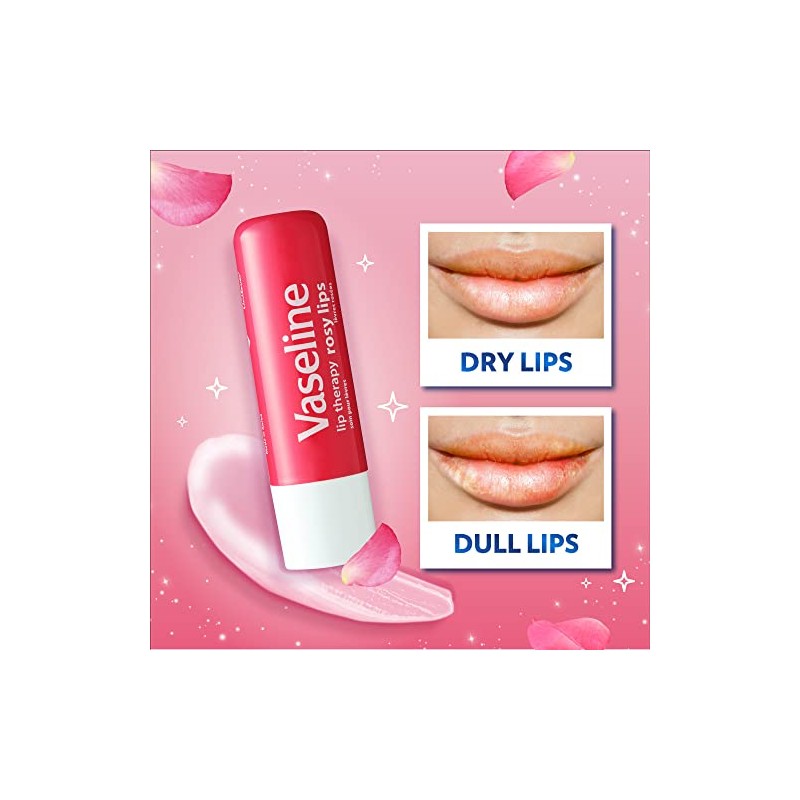 Vaseline Lip Therapy Stick, Petroleum Jelly Vaseline Lip Balm |