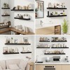 fuqing Floating Shelves for Wall, Bathroom Shelf Wall Mounted for