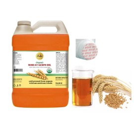 Virgin 7 LBS  PURE 100% UNREFINED VIRGIN WHEAT GERM OIL COLD PRESSED