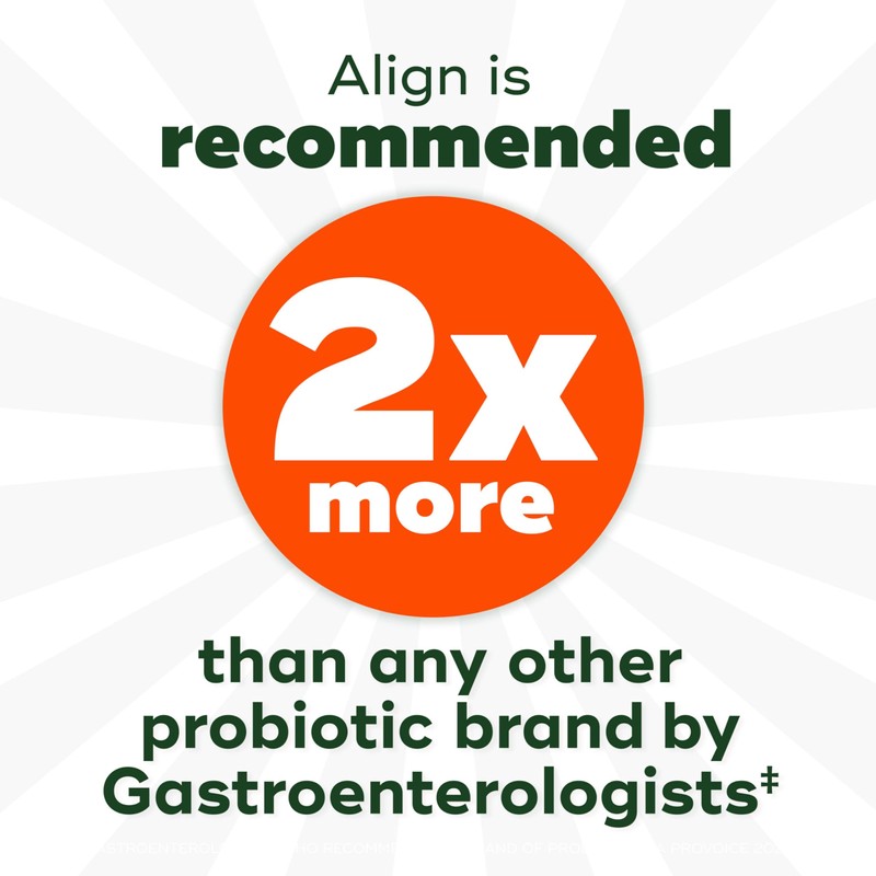 Align Dualbiotic, Prebiotics and Probiotics for Women and Men, Probiotics