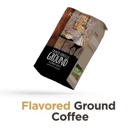 KALAMAZOO COFFEE COMPANY Flavored Ground Coffee Variety Pack - Hazelnut, French Vanilla, & Maple Walnut | 12oz Bag (3 Pack)