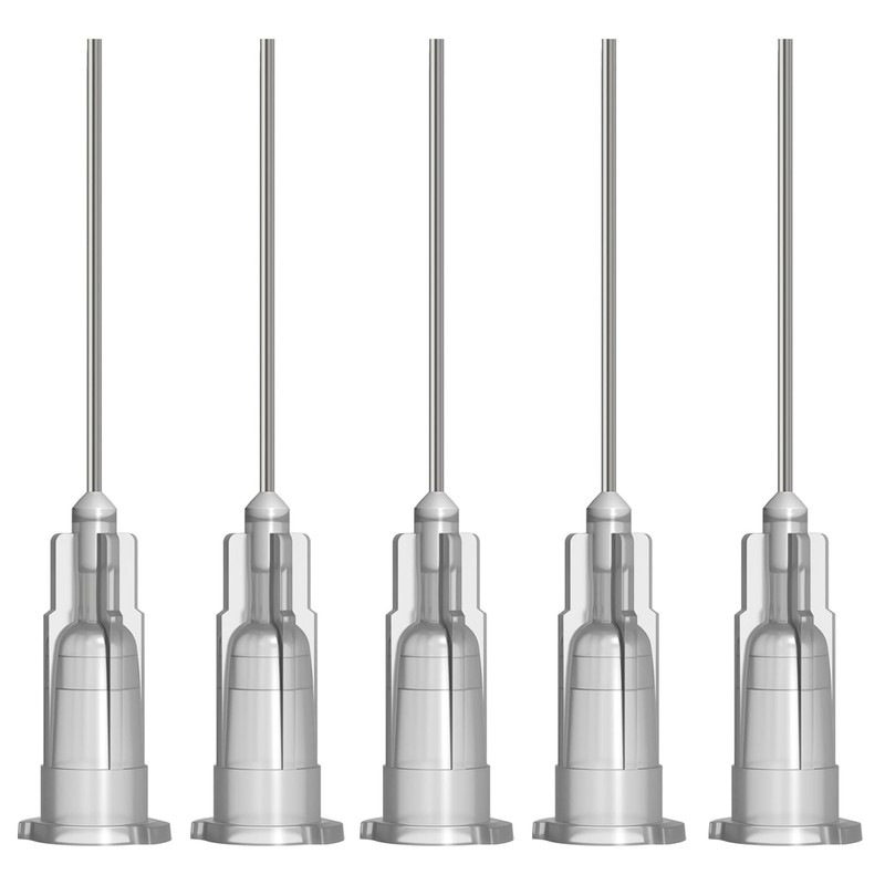 100 Pack 27 Ga 1 Inch Needle Luer Lock Industrial