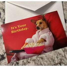 Stockwell Greeting Cards Birthday Funny Mom, Sister, Aunt, Uncle, Dad 5'x7.75" Stockwell Greeting Card