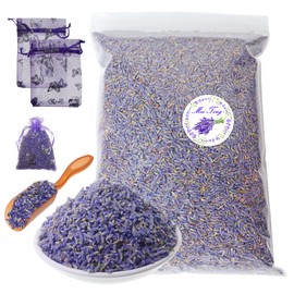 Mei Ting Dried Lavender Flower Buds 100% Natural Lavender Ultra Blue Dried Lavender Petals 14oz/400g