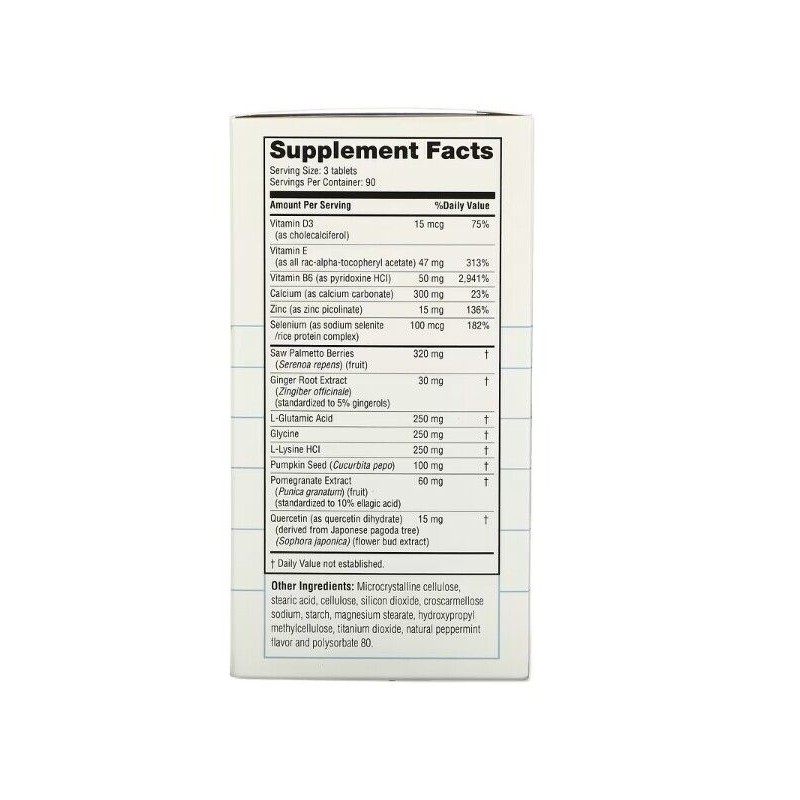 Real Health, 2 PACK, The Prostate Formula with Saw Palmetto,
