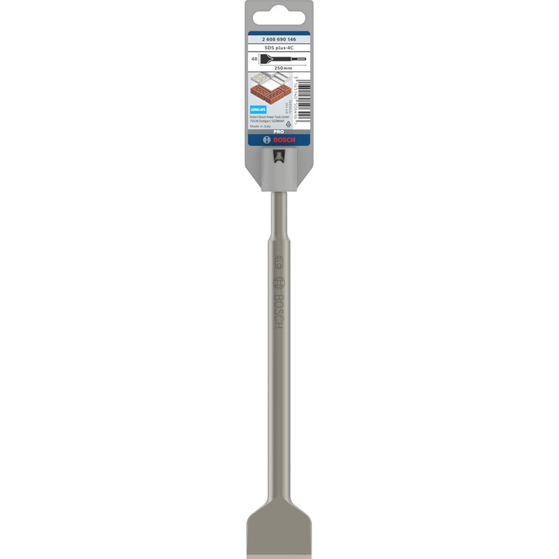 Bosch 2608690146 2 608 690 146 Spade Chisel SDS-Plus, Stainless