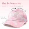 MniJiza Toddler Girls Baseball Cap Adjustable Kids Trucker Hats Girl