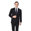 Teemlanny Men's Elegant Classic Fit Blazer Stretch Sport Coat Two
