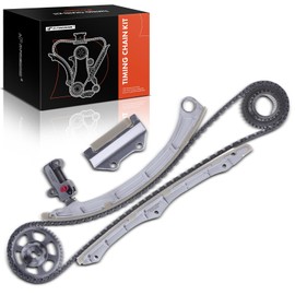 A-Premium 7PCS Engine Timing Chain Kit W/Tensioner & Guide & Sprocket [fits DOHC, 4Cyl 2.4L] Compatible with Honda Accord 2003-2007, CR-V 2002-2009, Element 2003-2011