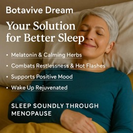 Botavive Dream Ayuda Sueño Mujeres Menopausia 60 Cápsulas