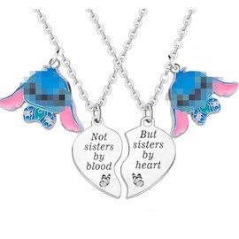 Friends Necklace Friendship Necklace Sister Matching Necklace Christmas Birthday Gifts Friends BFF Gifts Graduation Gifts For Bestie Women Girls
