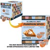 Double Donut Coffee Pumpkin Spice Coffee Pods, Single Serve Coffee