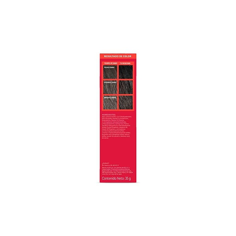 Just For Men Ultra U-50 Tinte para Canas, Castaño Negro,