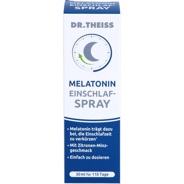 DR. THEISS Melatonin Einschlaf-Spray, 30 ml Spray