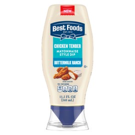 Best Foods Mayonnaise Buttermilk Ranch Chicken Tender Mayo Style Dip 11.5 oz