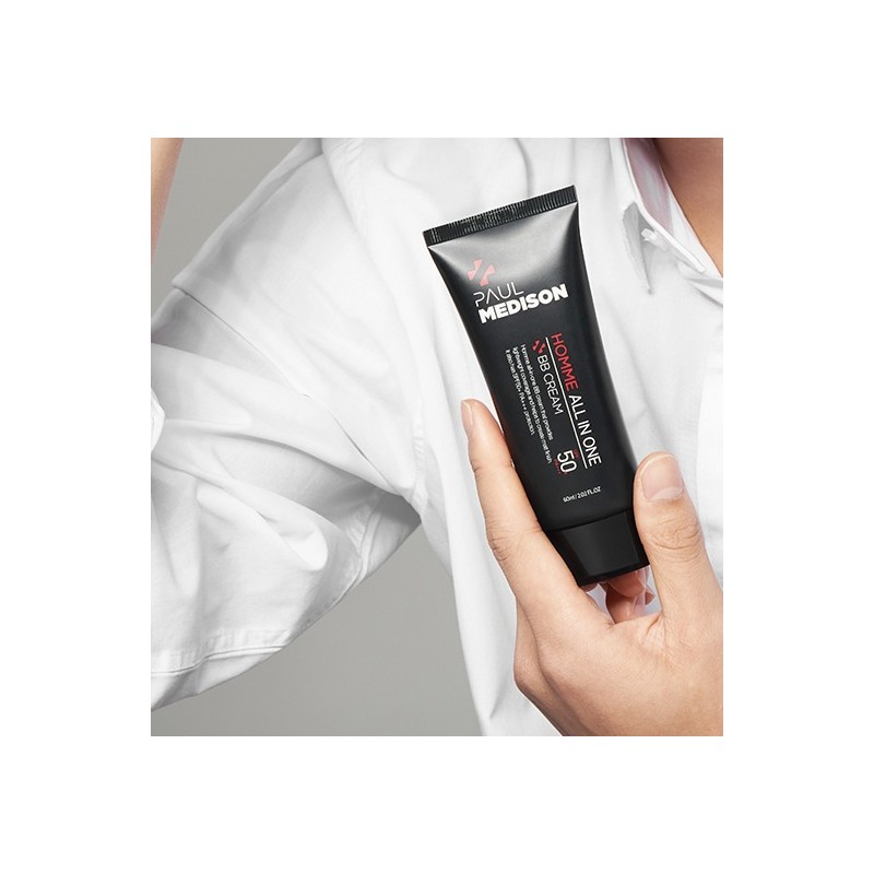 폴메디슨 옴므 올인원 비비크림 SPF 50+ PA+++ 60ml, 2개 Polmedison