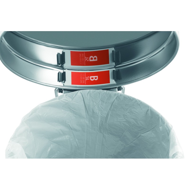 Brabantia Smartfix Bin Liners, Size B, 5 Litre - 60