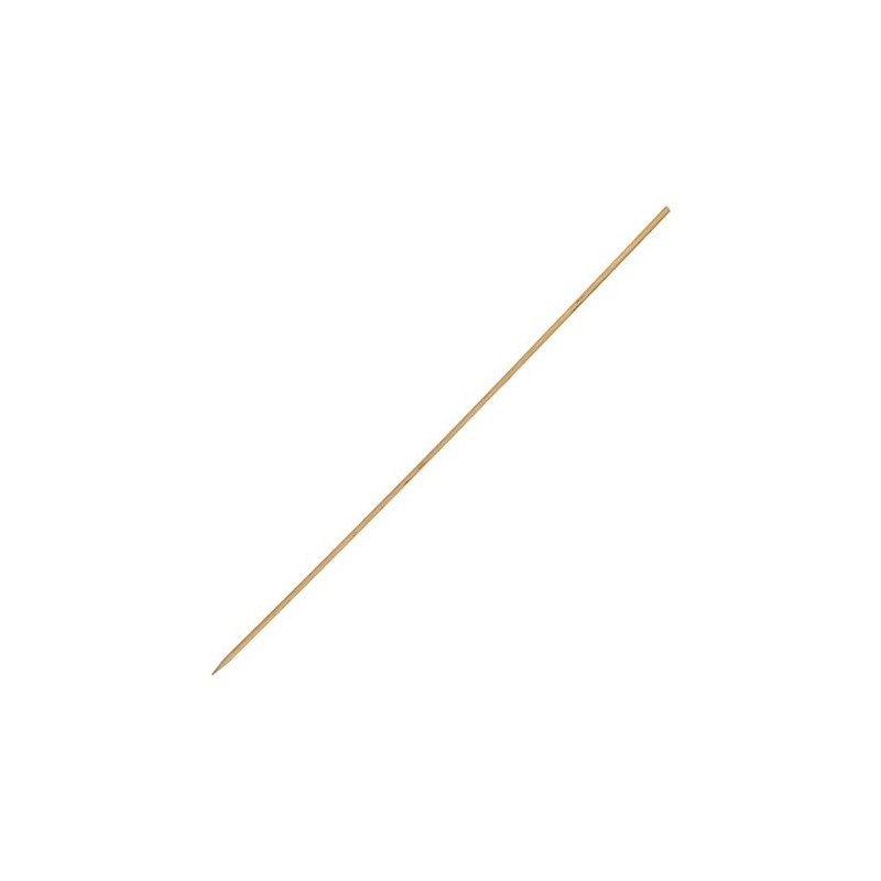 Fiesta Green Disposable Wooden Skewers Biodegradable 25 cm Beige