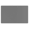 Horizontal Ledger 17 x 11 Aluminum Clipboard - Silver