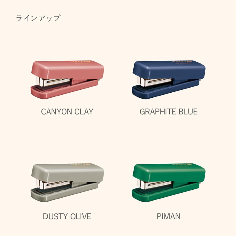 Kokuyo KME-PSL101MG Stapler Portable Stapler KOKUYO ME Foldable Type Dusty