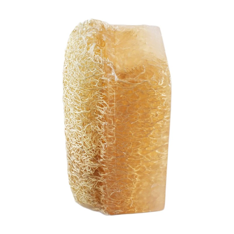 Cielche Natural Handmade Rice Soap Bar With Pumpkin Fiber 120gr.Spots,