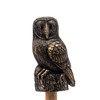 Cane Companions Decorative Barn Owl Stake Topper - Handmade Flower