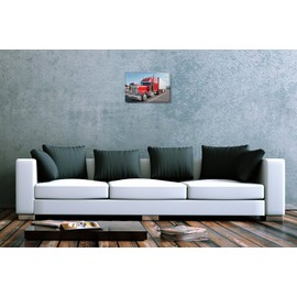 LEotiE SINCE 2004 Tin Sign Vintage Retro Metal Wall Sign Poster Workshop Design Truck USA