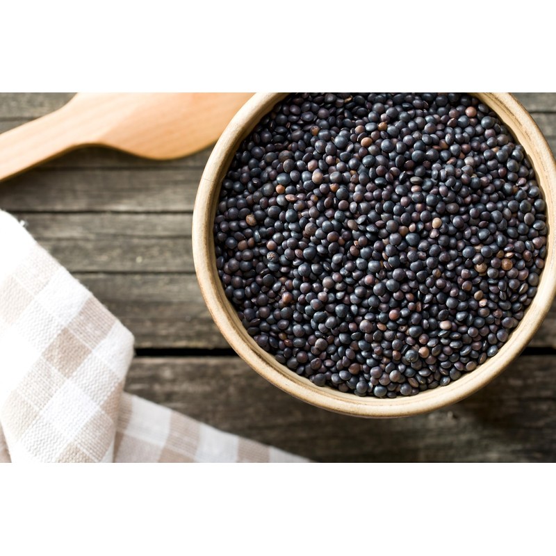 Hunza Organic Black Beluga Lentils (2-lbs)
