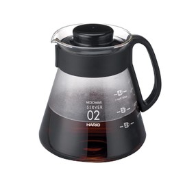 Hario V60 Cafetera para estufa, Negro, 600 ml, 1