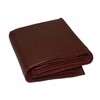 RFID Blocking Men's Leather Classic Trifold Wallet by Leatherboss (Burgundy)