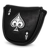 Tskcvy Putter Cover Headcover Mallet Putter Cover Magnetic Club Protective