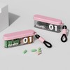 Pill nutritional portable pill box mini container subdivision case M13281 Green 4ea