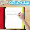 WOT I All-in-one Telescoping Binder Notebook, Refillable 3 Ring Binder