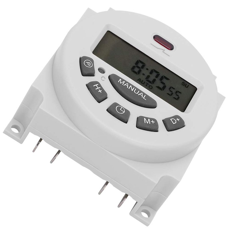 LCD Digital Time Switch L701 12V, High Precision, Built-in, Screw