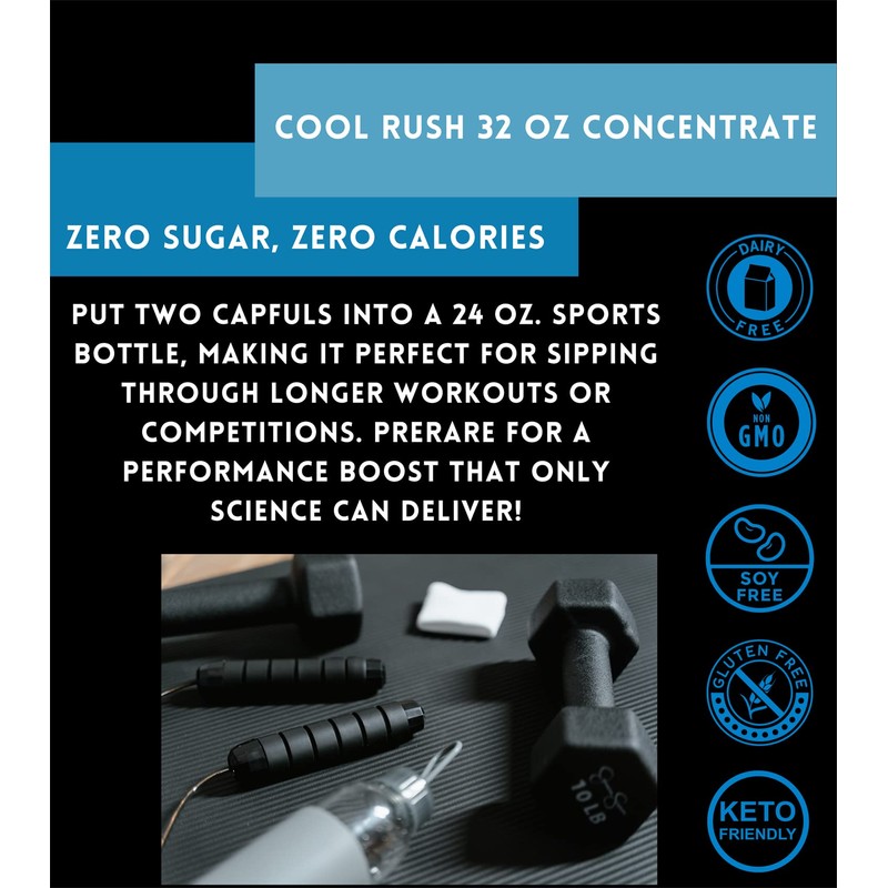 Nanohydr8 Workout Energy Drink with Nanotechnology for Fast Hydration and