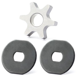 Erchon 4138-642-1250 Pole Saw Sprocket 3/8 6T Compatible with Stihl HT73 HT75 HT100 KM90 KM130 HT250 HT131, 3/8 6T Sprocket Replace 4138 642 1250