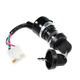 KDSG 5-Wire Ignition Key Switch for 125cc 150cc 200cc Chinese Go-Kart Taotao ATK125A ATK150A GK110 Targa 150 200 Coleman BK150 BK200 Go-Karts