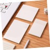 Operitacx 12 Pcs Clear Notes Message Reminder Self Stick Notepad