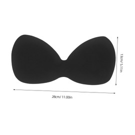 KOMBIUDA 4 Pieces Removable Bra Sponge Inserts Breathable Bra Pads for Sports Bras Bra Accessories Chest Pad Bra Pads Inserts
