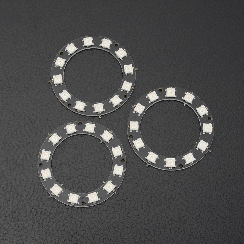Create idea 5pcs RGB LED Ring 12 Bit RGB LED