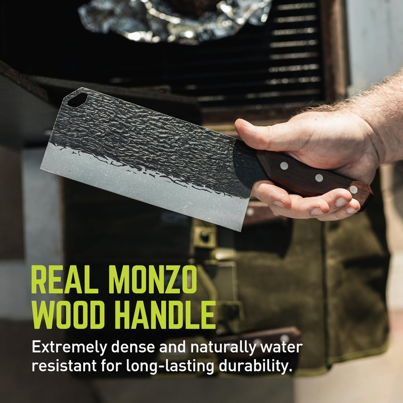 TRUE Primal Forge Outdoor Cutlery Set, Cleaver Knife