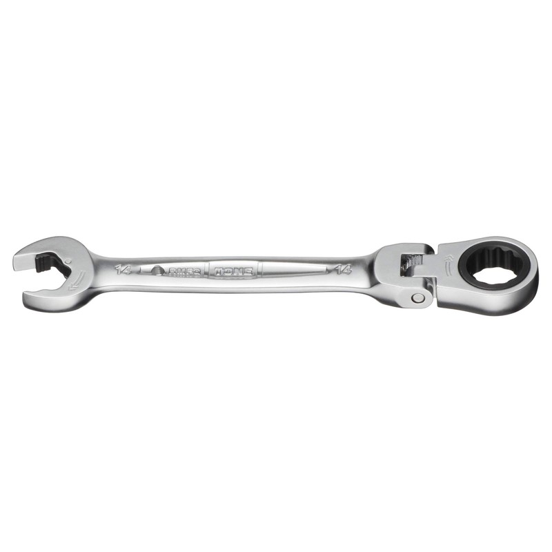 TONE Ratchet Ring Wrench Ratcheting Spanner Head Flex Head Set
