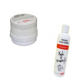 Franke Original Stainless Steel Paste Cleaning Kit for Cooker, Sink or Extractor Hood