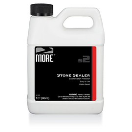 More Stone Sealer Stain Protection for Natural Stone and Tile Surfaces - Water Based Formula [Quart / 32 oz.]
