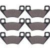 Unbranded Brake Pad for Arctic Cat Wildcat 1000 Ltd 2013-14,Mudpro