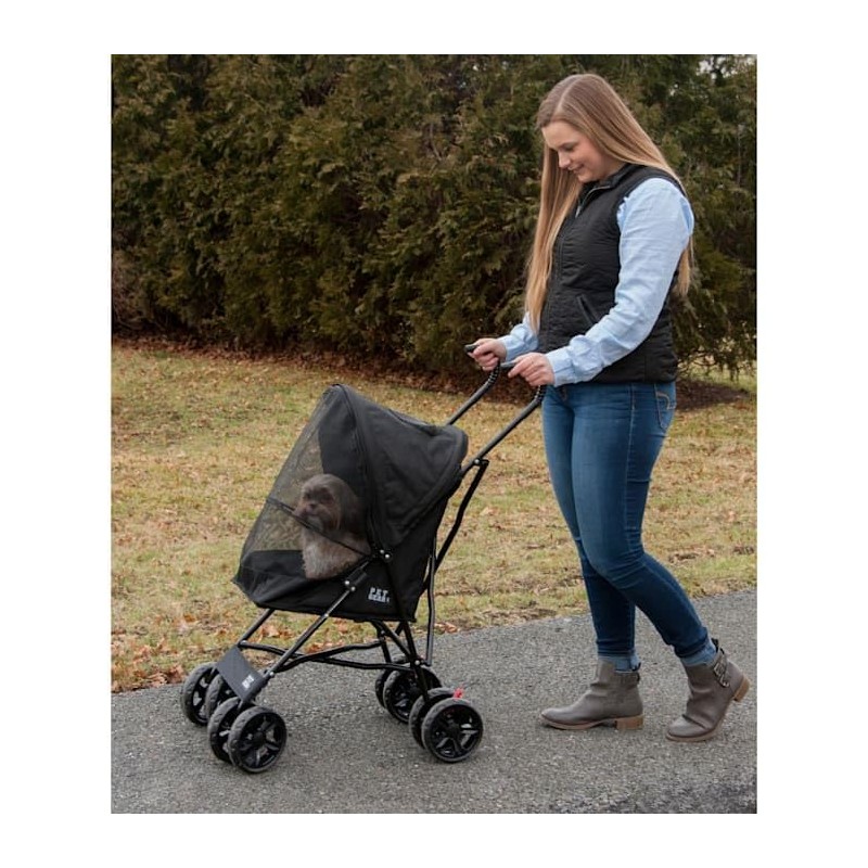 Pet Gear Travel Lite Plus Stroller, Compact, Easy Fold, No