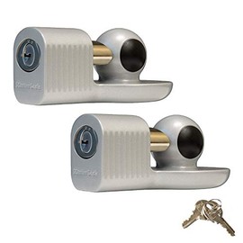 Master Lock - Fits 1-7/8" and 2" Couplers - (2) Keyed Alike Trailer Coupler Locks 377KA-2